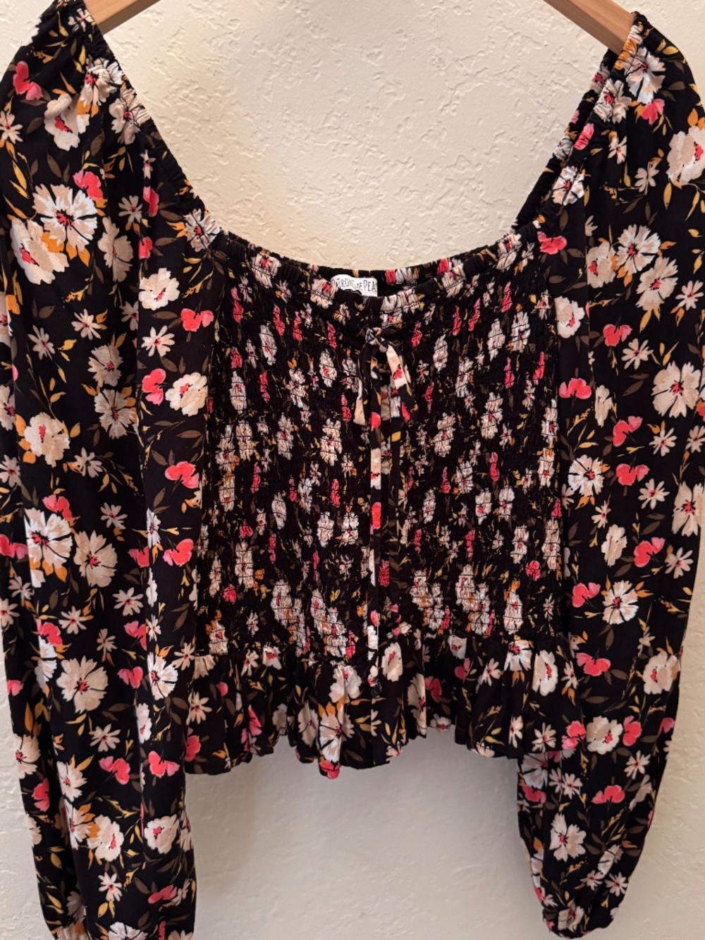 Patrons of Peace Floral Blouse
